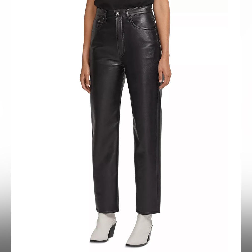 AGOLDE
90s Fitted Recycled Leather Pants